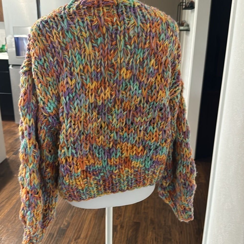 Princess Polly Multicolor Knit Jacket/Sweater - Picture 3 of 9